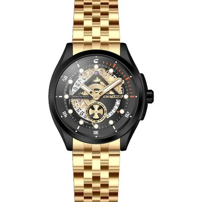 Luksuslik meeste käekell Sõltumatu pöörlev meeste kalendrikell Kvaliteetne loominguline helendav vabaaja kvartsist käekell