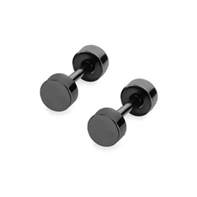 Klasikiniai kvadratiniai auskarai vyriški nerūdijančio plieno vyriški moteriški auskarai papuošalai 1 pora