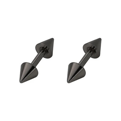 Klasikiniai kvadratiniai auskarai vyriški nerūdijančio plieno vyriški moteriški auskarai papuošalai 1 pora