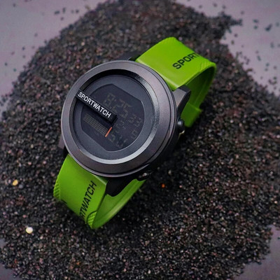 Vyriškas sportinis laikrodis karinis skaitmeninis vyriškas laikrodis daugiafunkcis laikrodis vandeniui atsparus šviečiantis LED elektroninis rankinis laikrodis vaikams berniukams