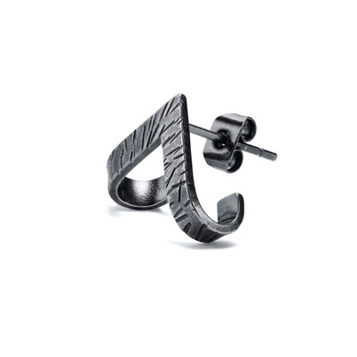 Vnox Retro Dragon Head Huggie, vanaaegsed roostevabast terasest meeste kõrvarõngad, lahedad traditsioonilised Hiina Lucky Almut Boy ehted