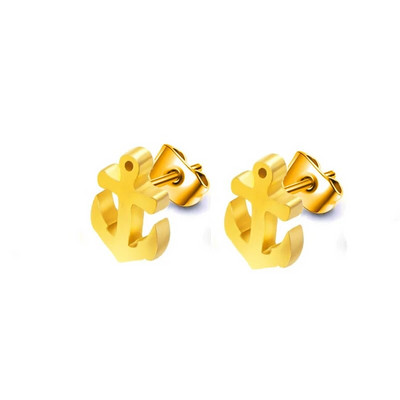 Nerūdijančio plieno gyvatės šikšnosparniai Inkariniai auskarai moterims Vyriški pankiški gyvūnai Mini maži auskarų vėrimas auskarai papuošalai