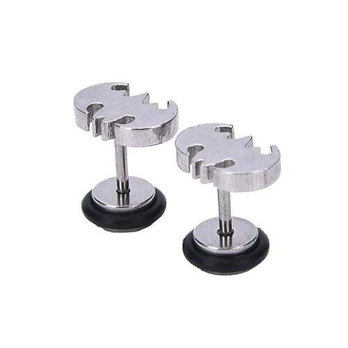 2 vnt./pora nerūdijančio plieno madingi moteriški pankroko auskarai unisex auskarai, auskarai, madingi papuošalai, dovanos, 5 spalvos