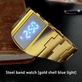 Vyriški laikrodžiai LED Prabangūs Madingi Sportiniai Laikrodžiai Elektroniniai Neperšlampami Laikrodžiai Dovanos darbui Biuro konferencija