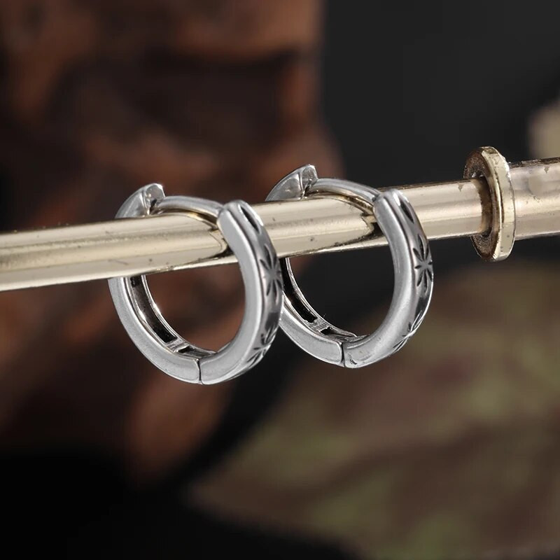 Κλασικά vintage χαραγμένα σκουλαρίκια τοτέμ από σφενδάμι υποαλλεργικά σκουλαρίκια για άνδρες και γυναίκες Μοντέρνα κοσμήματα για πάρτι