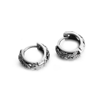 Mood lihtsad ümmargused ebakorrapärased geomeetrilised rõngaskõrvarõngad meestele, naistele, trendikad isikupära, tänavapeo ehted, kingitus