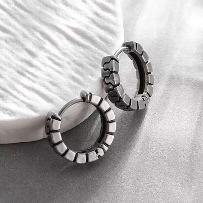 Mood lihtsad ümmargused ebakorrapärased geomeetrilised rõngaskõrvarõngad meestele, naistele, trendikad isikupära, tänavapeo ehted, kingitus