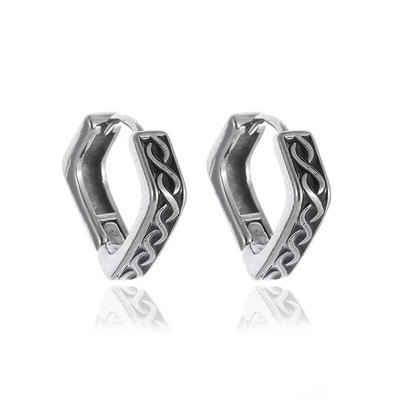 Mood lihtsad ümmargused ebakorrapärased geomeetrilised rõngaskõrvarõngad meestele, naistele, trendikad isikupära, tänavapeo ehted, kingitus