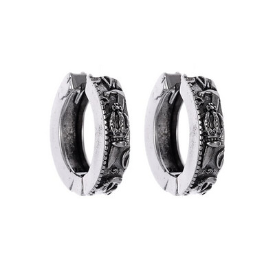 Mood lihtsad ümmargused ebakorrapärased geomeetrilised rõngaskõrvarõngad meestele, naistele, trendikad isikupära, tänavapeo ehted, kingitus