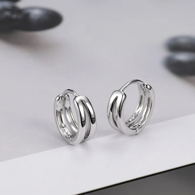 Mood lihtsad ümmargused ebakorrapärased geomeetrilised rõngaskõrvarõngad meestele, naistele, trendikad isikupära, tänavapeo ehted, kingitus