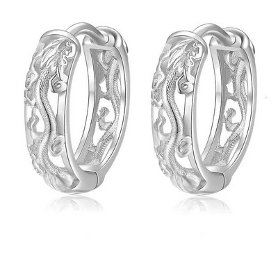 Mood lihtsad ümmargused ebakorrapärased geomeetrilised rõngaskõrvarõngad meestele, naistele, trendikad isikupära, tänavapeo ehted, kingitus