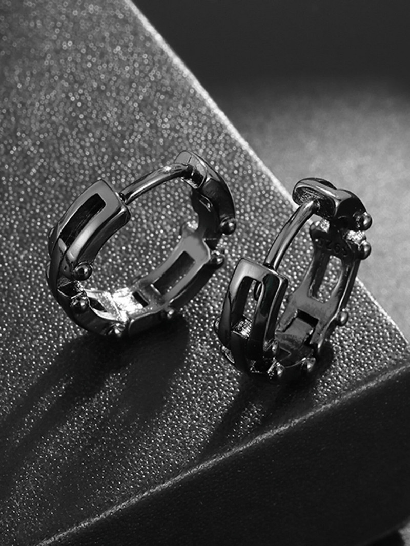 Mood lihtsad ümmargused ebakorrapärased geomeetrilised rõngaskõrvarõngad meestele, naistele, trendikad isikupära, tänavapeo ehted, kingitus