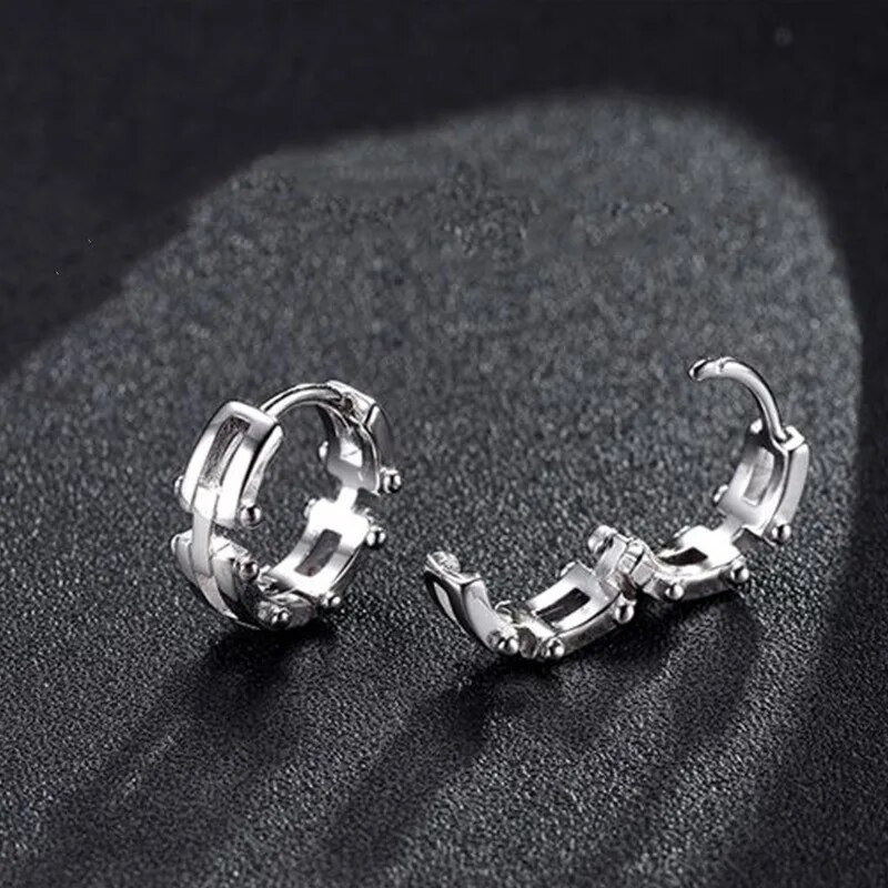 Mood lihtsad ümmargused ebakorrapärased geomeetrilised rõngaskõrvarõngad meestele, naistele, trendikad isikupära, tänavapeo ehted, kingitus