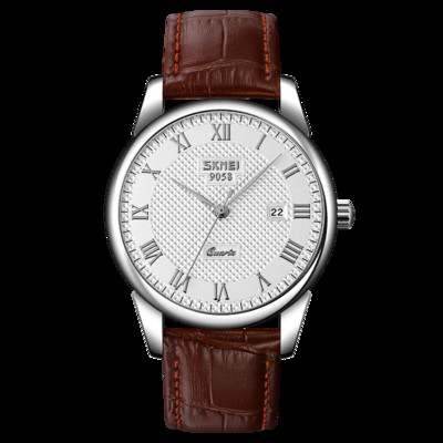 SKMEI meeste 3bar veekindlad kvartskäekellad relogio masculino meeste käekellad parima kaubamärgiga luksuslik nahkrihmaga käekell