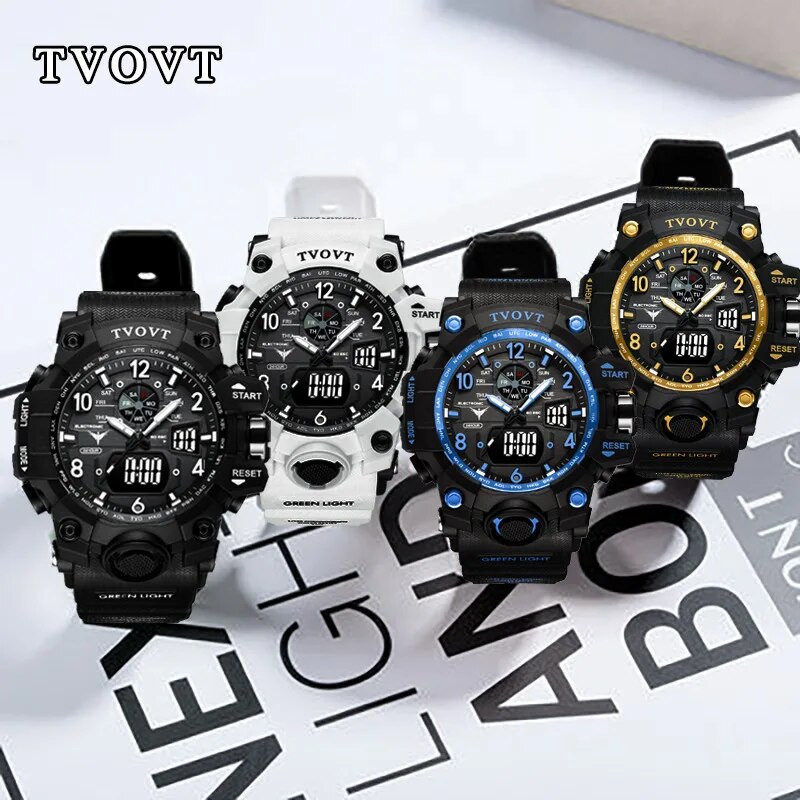 2023 Best Electronic Calendar Ανδρικά ρολόγια Chronograph эlektronnыe часы από το εργοστάσιο ρολογιών της Κίνας