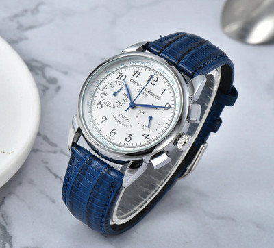 CYS-Historiadori käekell, multifunktsionaalne luksuslik kohtingukell, moodne klassikaline nahast rihmaga veekindel kvartsist spordikell