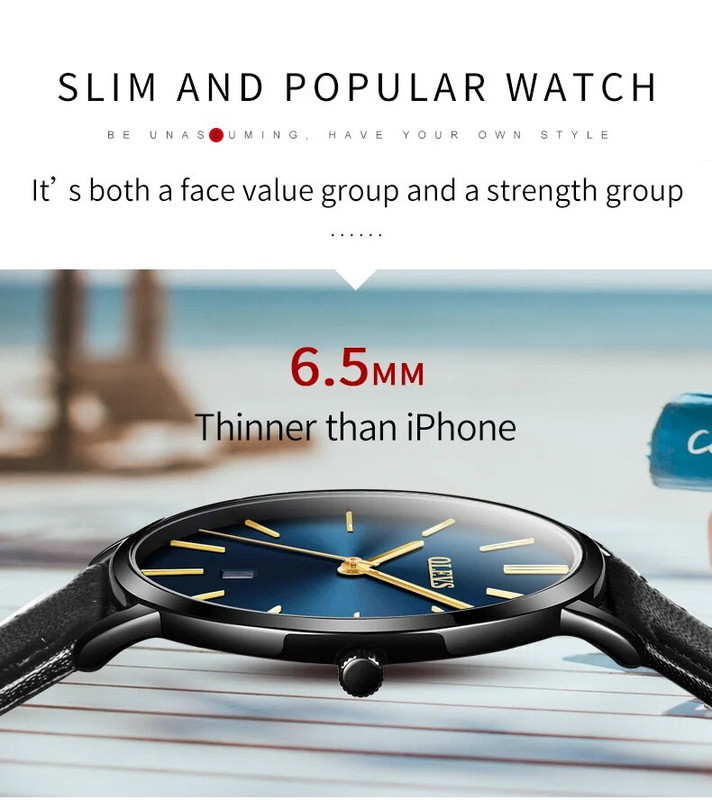 Originalus OLEVS kvarcinis laikrodis vyrams, vandeniui atsparus vyriškas laikrodis, 6,5 mm itin plonas, odinis dirželis, vyriškas verslo laikrodis