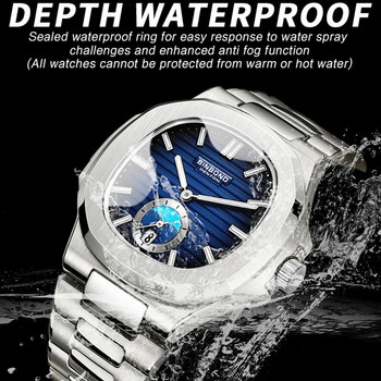 Ανδρικό ρολόι μόδας Κορυφαία μάρκα πολυτελείας αδιάβροχο φωτεινό ρολόι χειρός Ρετρό ανδρικά αθλητικά ρολόγια χαλαζία Ημερομηνία
