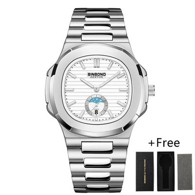 Madingi vyriški laikrodžiai Prabangūs Prabangūs Neperšlampami Šviečiantys Rankiniai Retro vyriški Sportiniai Kvarciniai Laikrodžiai Data