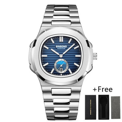 Madingi vyriški laikrodžiai Prabangūs Prabangūs Neperšlampami Šviečiantys Rankiniai Retro vyriški Sportiniai Kvarciniai Laikrodžiai Data