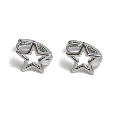 Peen moekividest staarkõrvarõngad naistele meestele Hip Hop Trend kõrvarõngad Tänavapeo ehted Aksessuaarid