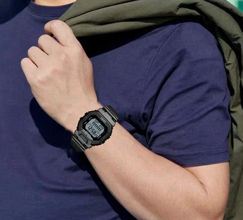 Нови мъжки цифрови спортни часовници Силиконови многофункционални водоустойчиви сини ръчни часовници Дамски часовници Модни мъжки часовници reloj hombre