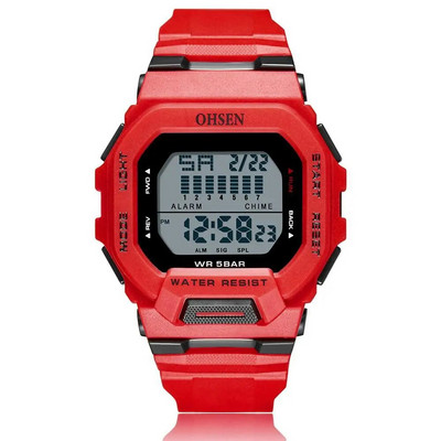 Nauji vyriški skaitmeniniai sportiniai laikrodžiai silikoniniai daugiafunkciai vandeniui atsparūs mėlyni rankiniai laikrodžiai moteriški laikrodžiai madingi vyriški laikrodžiai reloj hombre