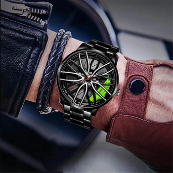 Мъжки кварцов часовник с прецизен циферблат, удароустойчив мъжки часовник със скрита закопчалка, хронограф, автоматичен кварцов ръчен часовник, мъжки часовник reloj hombre