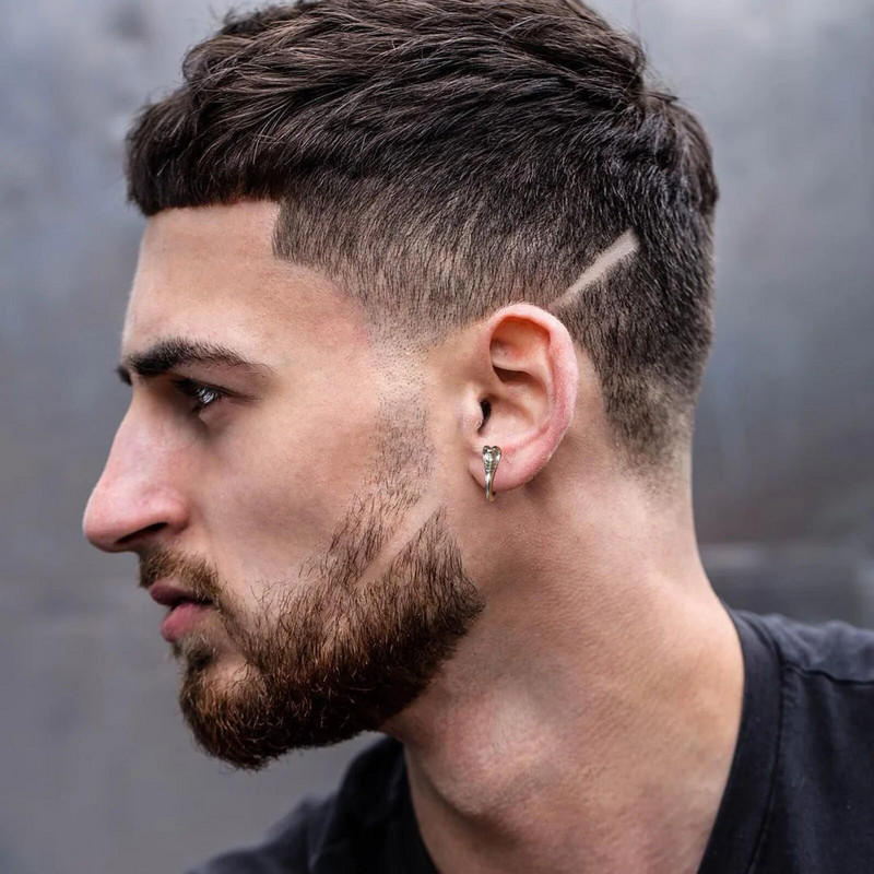 Vnox Cool Snake Hoop kõrvarõngad meestele, hüpoallergeenne roostevabast terasest Huggie kõrvarõngad sünnipäevakingitused talle ehted