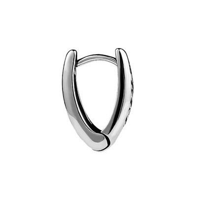 Vnox Retro trikampio lanko auskarai vyrams tėtis vyras vaikinas, nerūdijančio plieno Nauji gotikiniai geometriniai ausų dovanos papuošalai