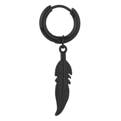 Punk Mens Long Stick Ear Stud Set Mustad kõrvarõngad Kingitus poiss-sõbrale Ehted Ööklubi baari kõrvarõngas