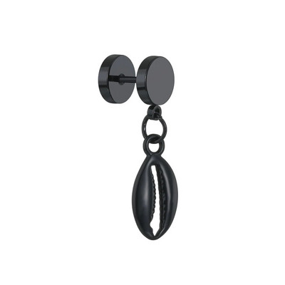 Punk Mens Long Stick Ear Stud Set Mustad kõrvarõngad Kingitus poiss-sõbrale Ehted Ööklubi baari kõrvarõngas