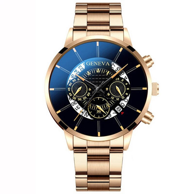 Ανδρικά ρολόγια ημερολογίου μόδας 2022 Ανδρικά επαγγελματικά ρολόγια χειρός από χαλαζία από ανοξείδωτο ατσάλι Ανδρικό δερμάτινο βραχιόλι ρολόι relogio masculino