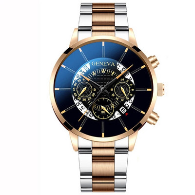 Ανδρικά ρολόγια ημερολογίου μόδας 2022 Ανδρικά επαγγελματικά ρολόγια χειρός από χαλαζία από ανοξείδωτο ατσάλι Ανδρικό δερμάτινο βραχιόλι ρολόι relogio masculino