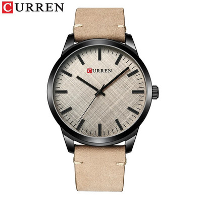 Curren laikrodžiai Sportiniai laikrodžiai Vyriški vandeniui atsparūs kvarciniai laikrodžiai Vyriški odiniai laikrodžiai Vyriški kariniai mados prekės ženklo vyriški laikrodžiai