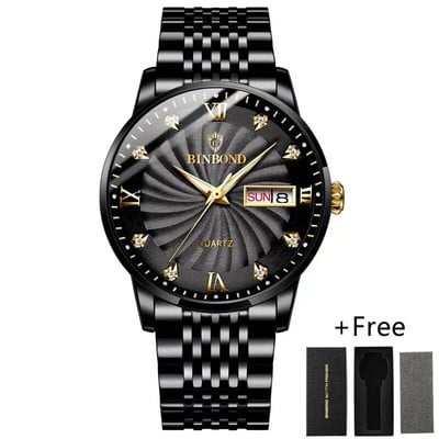 Ανδρικά ρολόγια μόδας Κορυφαία επωνυμία Luxury αδιάβροχο φωτεινό ρολόι χειρός Ανδρικά ρολόγια αθλητικά ρολόγια χαλαζία Date Week