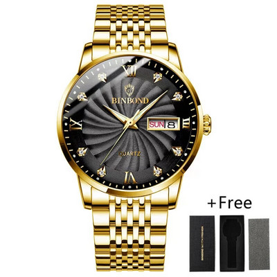 Ανδρικά ρολόγια μόδας Κορυφαία επωνυμία Luxury αδιάβροχο φωτεινό ρολόι χειρός Ανδρικά ρολόγια αθλητικά ρολόγια χαλαζία Date Week