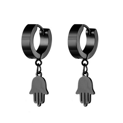 Nauji paprasti žaibo nerūdijančio plieno maži auskarai moterims, vyriški auskarų vėrimas, papuošalai Pendientes Mujer