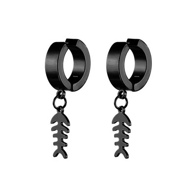 Nauji paprasti žaibo nerūdijančio plieno maži auskarai moterims, vyriški auskarų vėrimas, papuošalai Pendientes Mujer