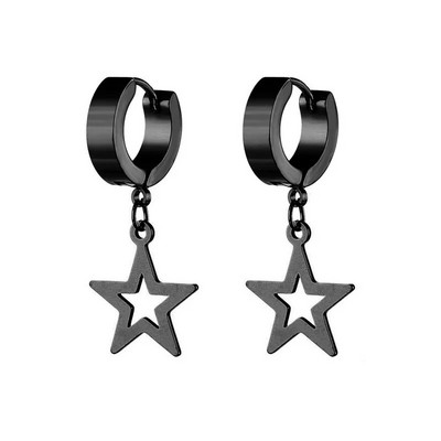 Nauji paprasti žaibo nerūdijančio plieno maži auskarai moterims, vyriški auskarų vėrimas, papuošalai Pendientes Mujer