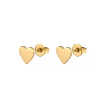 Σκουλαρίκια καρφιά από ανοξείδωτο ατσάλι με απλό σχέδιο για άνδρες Γυναικεία Κοσμήματα με σκουλαρίκι τρυπήματος