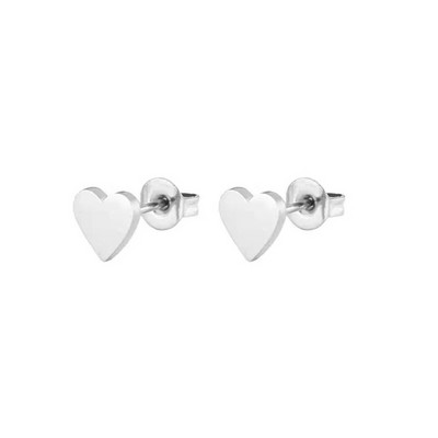 Σκουλαρίκια καρφιά από ανοξείδωτο ατσάλι με απλό σχέδιο για άνδρες Γυναικεία Κοσμήματα με σκουλαρίκι τρυπήματος