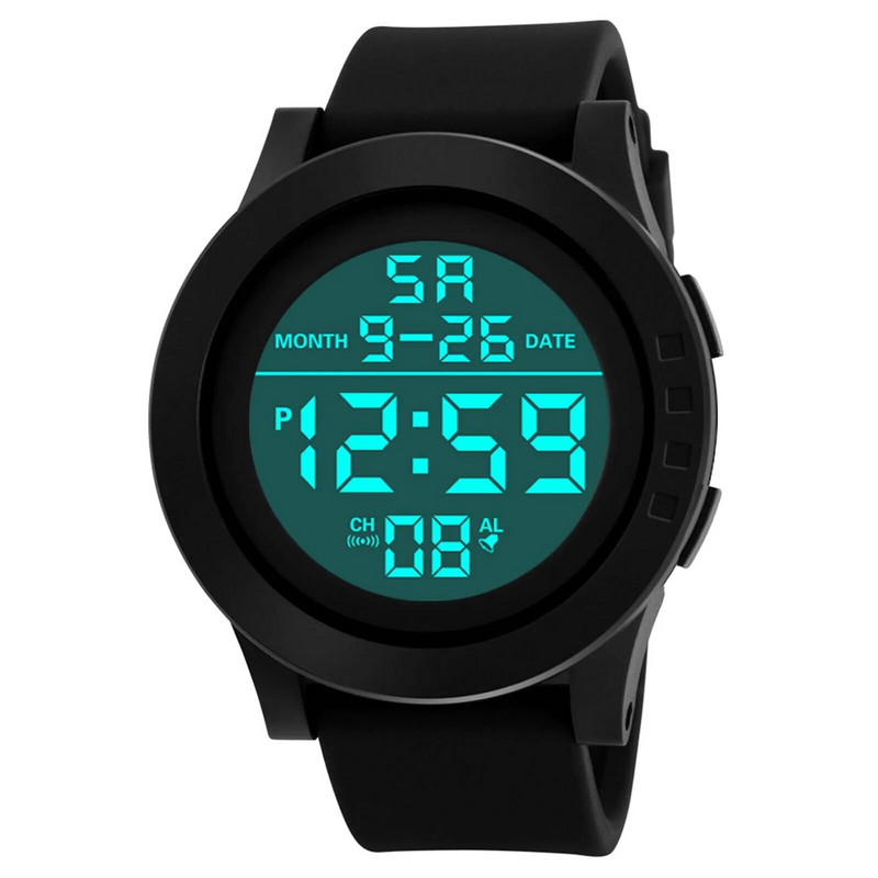 Meeste vabaajamood äri LED-digiekraaniga kell Kuupäev Sport Naiste välielektroonilised üliõhukesed käekellad Masculinos