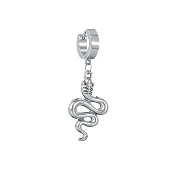 Модерни винтидж висящи обеци във формата на змия за жени Момиче Ретро обеци с капки Сладки животински обеци Бижута Бижута