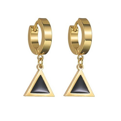 2023 New Arrival Κορεατικά Απλή ιδιοσυγκρασία Γεωμετρικά τετράγωνα ερωτικά κρεμαστά σκουλαρίκια για γυναικεία αξεσουάρ κοσμημάτων μόδας