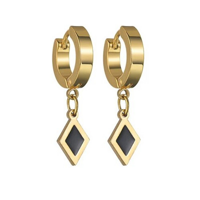 2023 New Arrival Κορεατικά Απλή ιδιοσυγκρασία Γεωμετρικά τετράγωνα ερωτικά κρεμαστά σκουλαρίκια για γυναικεία αξεσουάρ κοσμημάτων μόδας