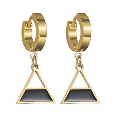 2023 New Arrival Κορεατικά Απλή ιδιοσυγκρασία Γεωμετρικά τετράγωνα ερωτικά κρεμαστά σκουλαρίκια για γυναικεία αξεσουάρ κοσμημάτων μόδας