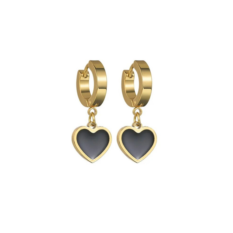 2023 New Arrival Κορεατικά Απλή ιδιοσυγκρασία Γεωμετρικά τετράγωνα ερωτικά κρεμαστά σκουλαρίκια για γυναικεία αξεσουάρ κοσμημάτων μόδας