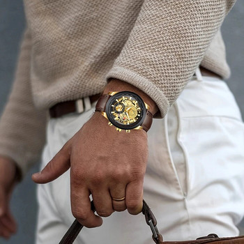 Ανδρικά αθλητικά ρολόγια μόδας Lndustrial στυλ Φοιτητικό χρυσό επαγγελματικό ρολόι Αδιάβροχο Dropshipping Κοσμήματα Ρολόγια Relogio Masculino