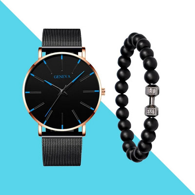 Μόδα Ανδρικά ρολόγια Απλό ανδρικό ρολόι χειρός Επαγγελματικό ρολόι με ζώνη χαλαζία Ανδρικά ρολόγια χειρός Ρολόι Relogio Masculino Hombre